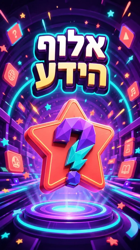 אלוף הידע promotional artwork